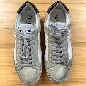 Re/Done Vintage Suede Skate Low-Top Sneaker